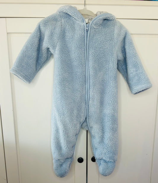 The Little White Company Pramsuit 3-6m