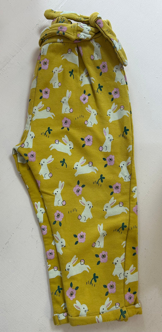 M & S Bunny Joggers 12-18m PLAYWEAR