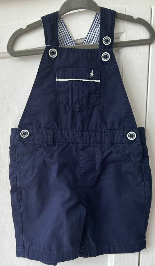 Autograph Navy short Dungarees