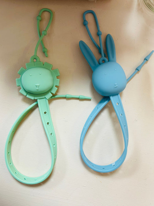 Anti Lost Strap-Green Elephant